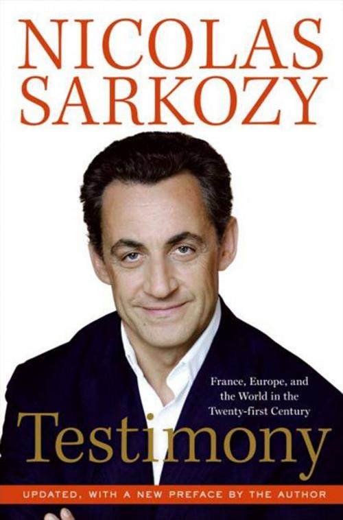 Cover of the book Testimony by Nicolas Sarkozy, HarperCollins e-books