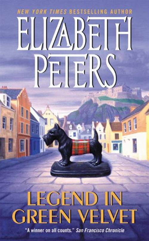Cover of the book Legend in Green Velvet by Elizabeth Peters, William Morrow