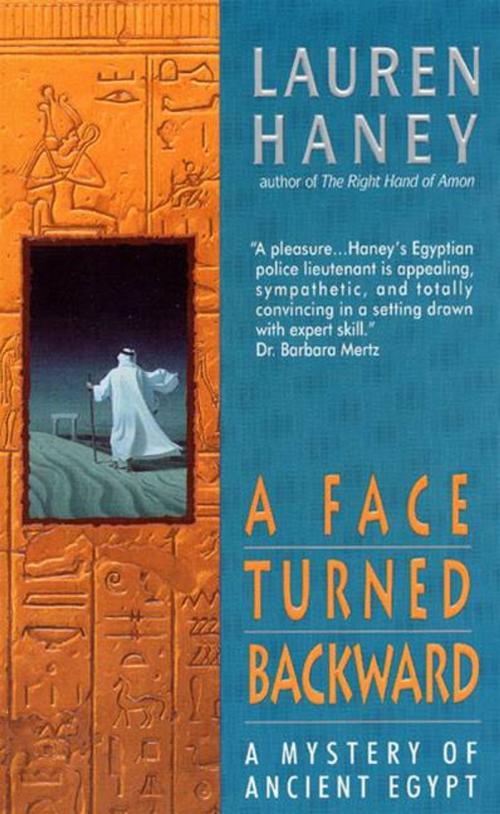 Cover of the book A Face Turned Backward by Lauren Haney, HarperCollins e-books