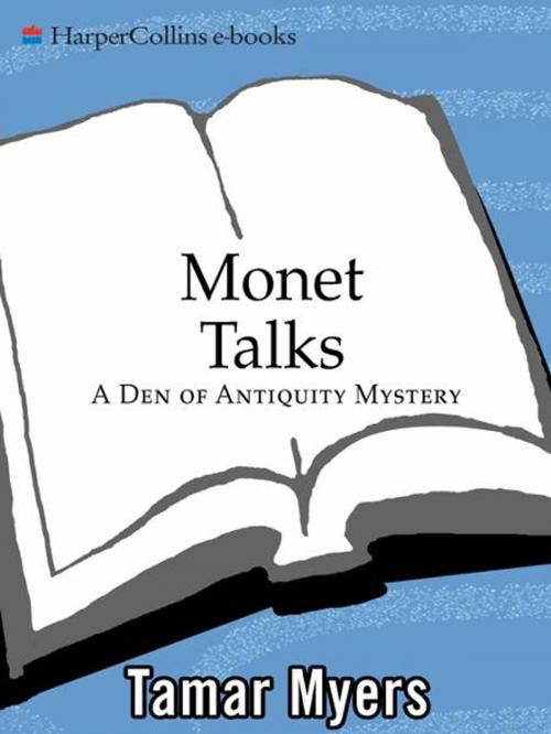 Cover of the book Monet Talks by Tamar Myers, HarperCollins e-books