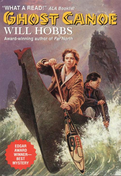 Cover of the book Ghost Canoe by Will Hobbs, HarperCollins