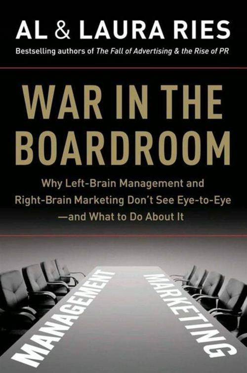 Cover of the book War in the Boardroom by Al Ries, Laura Ries, HarperCollins e-books