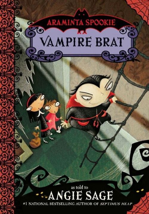 Cover of the book Araminta Spookie 4: Vampire Brat by Angie Sage, Katherine Tegen Books