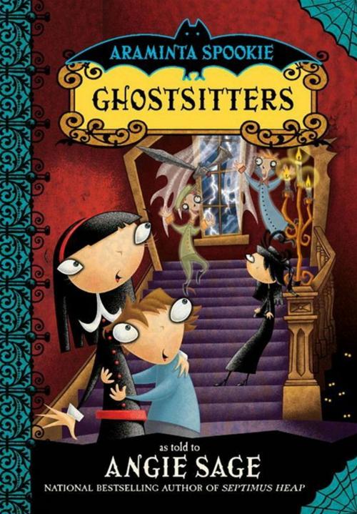 Cover of the book Araminta Spookie 5: Ghostsitters by Angie Sage, Katherine Tegen Books