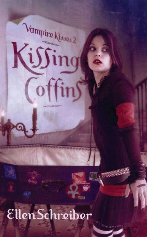 Cover of the book Vampire Kisses 2: Kissing Coffins by Ellen Schreiber, Katherine Tegen Books