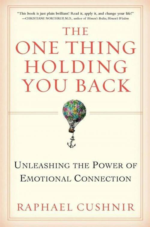Cover of the book The One Thing Holding You Back by Raphael Cushnir, HarperOne