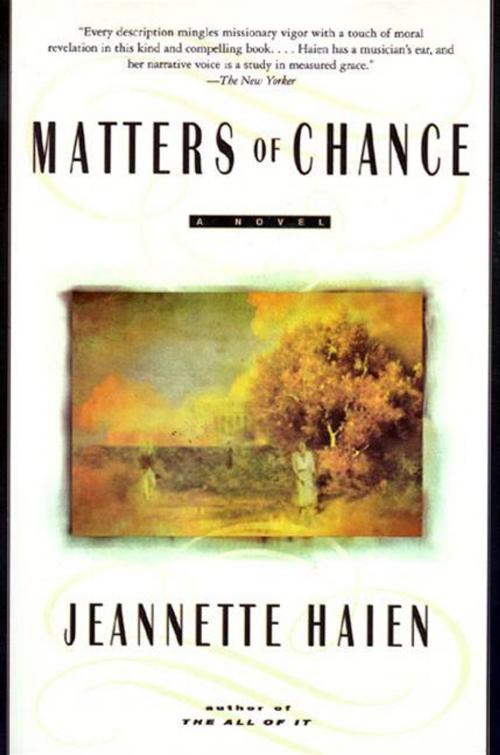Cover of the book Matters of Chance by Jeannette Haien, HarperCollins e-books
