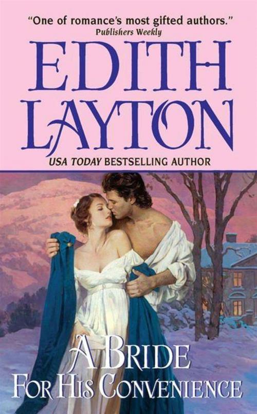 Cover of the book A Bride for His Convenience by Edith Layton, HarperCollins e-books