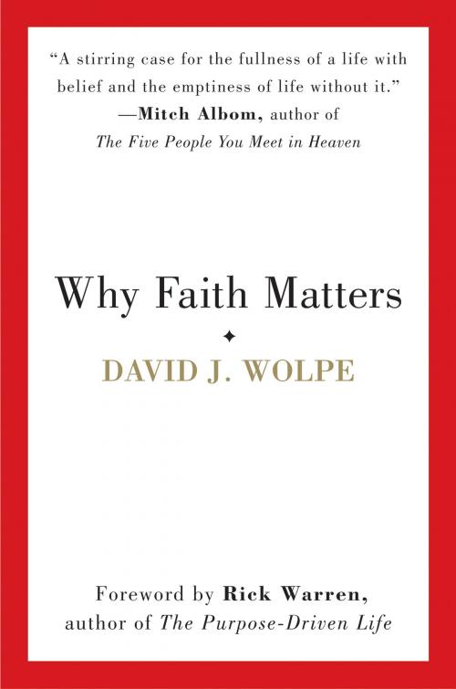 Cover of the book Why Faith Matters by David J. Wolpe, HarperOne