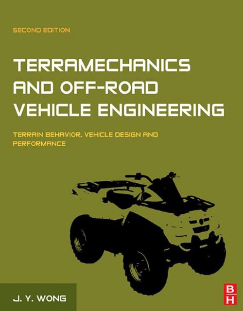 Cover of the book Terramechanics and Off-Road Vehicle Engineering by J.Y. Wong, Elsevier Science