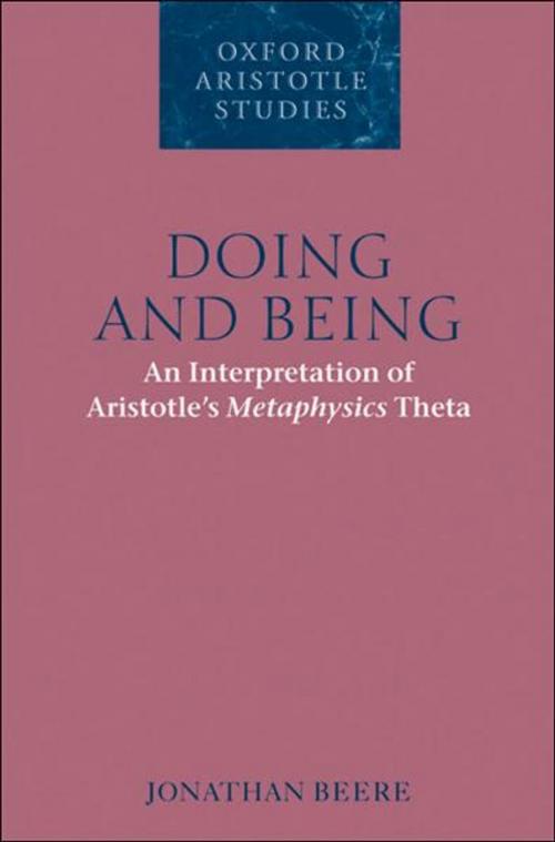 Cover of the book Doing and Being by Jonathan Beere, OUP Oxford