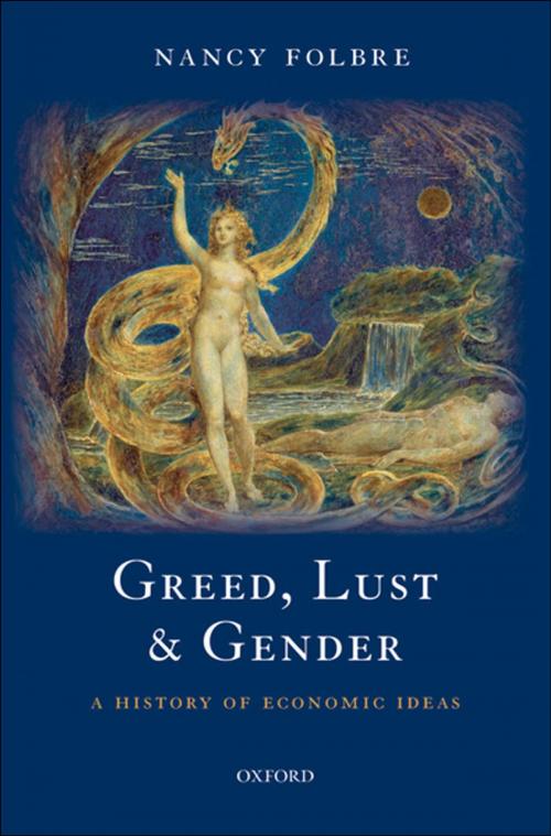 Cover of the book Greed, Lust and Gender by Nancy Folbre, OUP Oxford