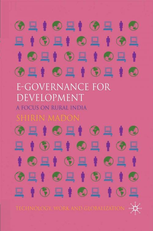 Cover of the book e-Governance for Development by S. Madon, Palgrave Macmillan UK