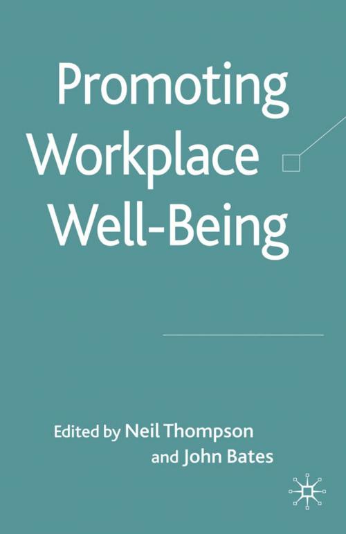 Cover of the book Promoting Workplace Well-being by , Palgrave Macmillan UK