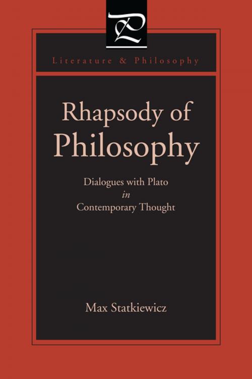 Cover of the book Rhapsody of Philosophy by Max Statkiewicz, Penn State University Press