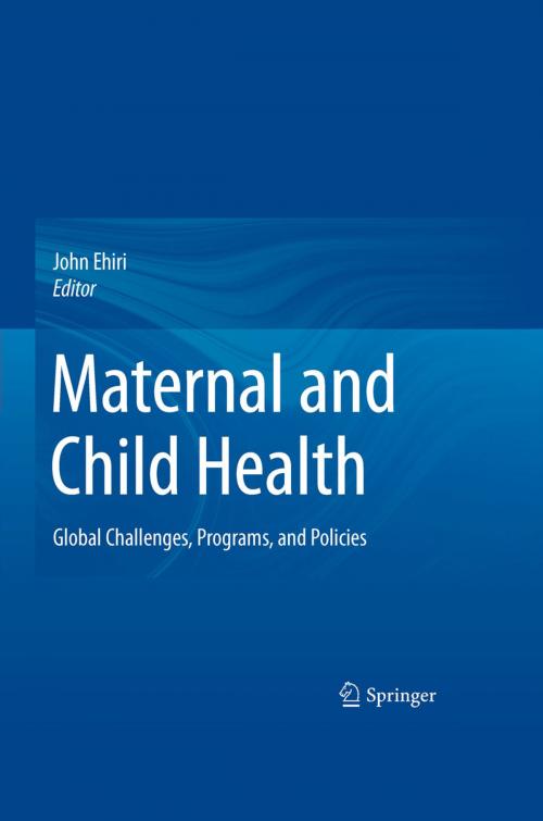 Cover of the book Maternal and Child Health by , Springer US