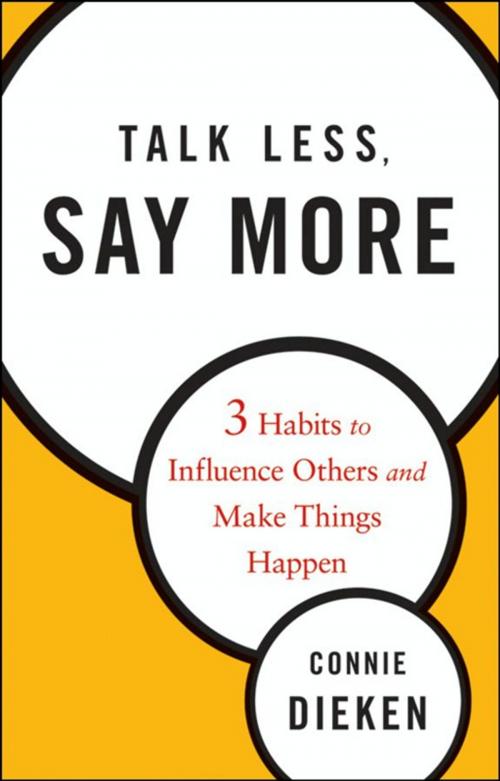Cover of the book Talk Less, Say More by Connie Dieken, Wiley