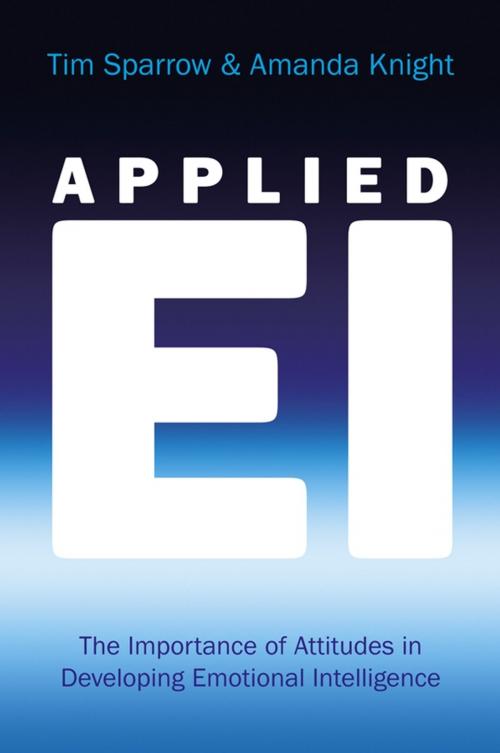 Cover of the book Applied EI by Tim Sparrow, Amanda Knight, Wiley
