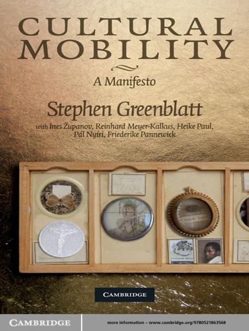 Cover of the book Cultural Mobility by Stephen Greenblatt, Ines Županov, Reinhard Meyer-Kalkus, Heike Paul, Pál Nyíri, Frederike Pannewick, Cambridge University Press
