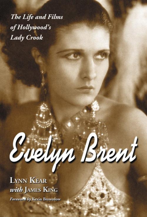 Cover of the book Evelyn Brent by Lynn Kear, James King, McFarland & Company, Inc., Publishers