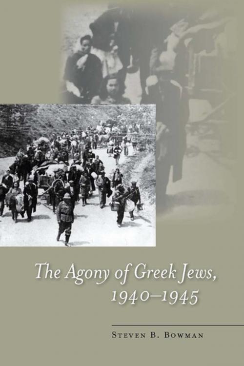 Cover of the book The Agony of Greek Jews, 1940–1945 by Steven B. Bowman, Stanford University Press