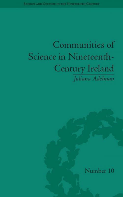 Cover of the book Communities of Science in Nineteenth-Century Ireland by Juliana Adelman, University of Pittsburgh Press