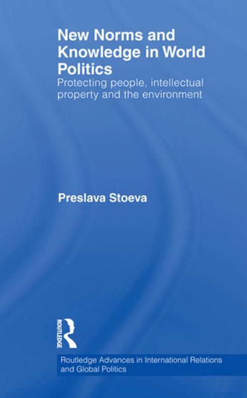Cover of the book New Norms and Knowledge in World Politics by Preslava Stoeva, Taylor and Francis