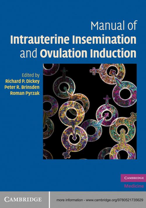 Cover of the book Manual of Intrauterine Insemination and Ovulation Induction by , Cambridge University Press