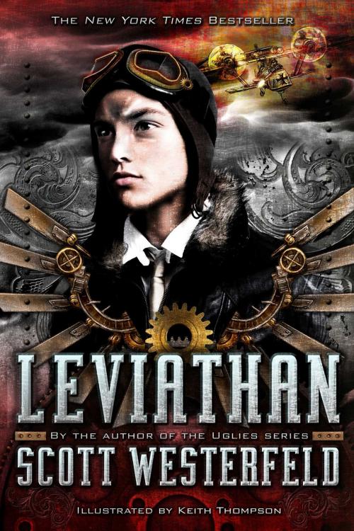 Cover of the book Leviathan by Scott Westerfeld, Simon Pulse