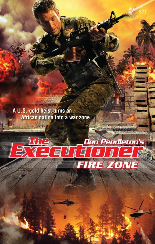 Cover of the book Fire Zone by Don Pendleton, Worldwide Library