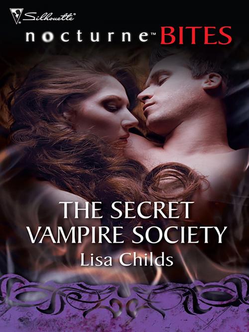 Cover of the book The Secret Vampire Society by Lisa Childs, Harlequin