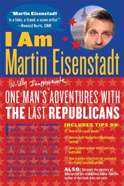 Cover of the book I Am Martin Eisenstadt by Martin Eisenstadt, Farrar, Straus and Giroux