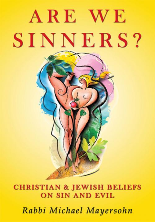 Cover of the book Are We Sinners? by Rabbi Michael Mayersohn, iUniverse