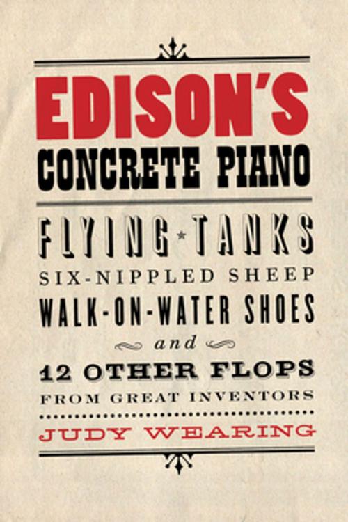 Cover of the book Edison’s Concrete Piano by Judy Wearing, ECW Press