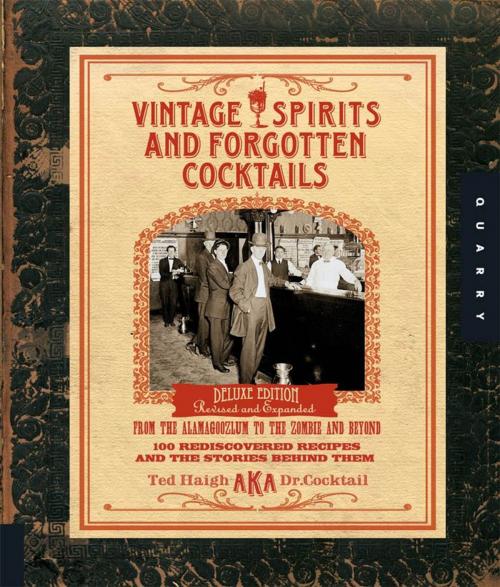 Cover of the book Vintage Spirits and Forgotten Cocktails: From the Alamagoozlum to the Zombie 100 Rediscovered Recipes and the Stories Behind Them by Ted Haigh, Quarry Books