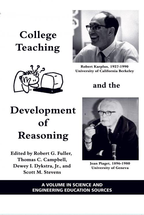 Cover of the book College Teaching and the Development of Reasoning by , Information Age Publishing