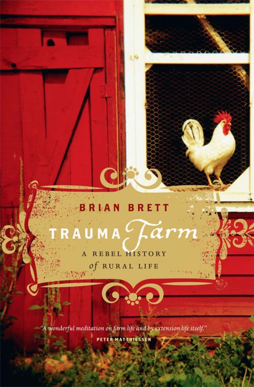 Cover of the book Trauma Farm by Brian Brett, Greystone Books Ltd.