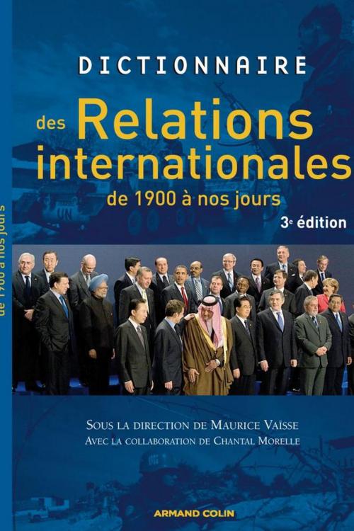 Cover of the book Dictionnaire des relations internationales de 1900 à nos jours by Maurice Vaïsse, Armand Colin
