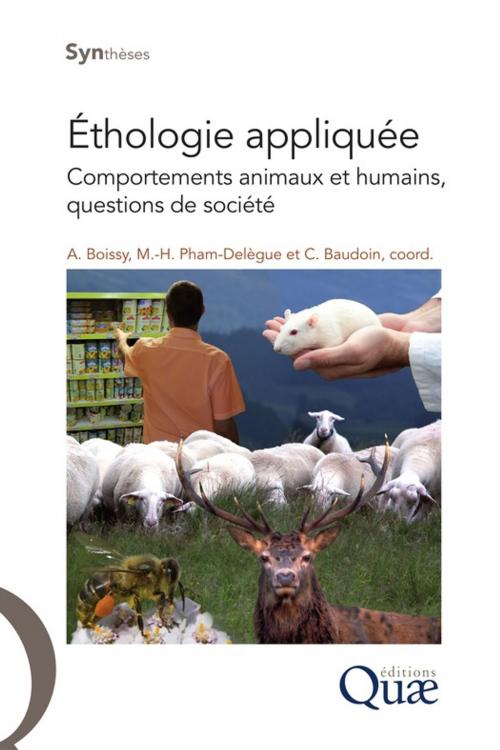 Cover of the book Éthologie appliquée by Alain Boissy, Claude Baudoin, Minh-Hà Pham-Delègue, Quae