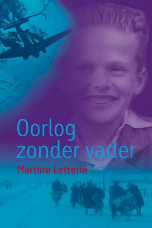 Cover of the book Oorlog zonder vader by Martine Letterie, WPG Kindermedia