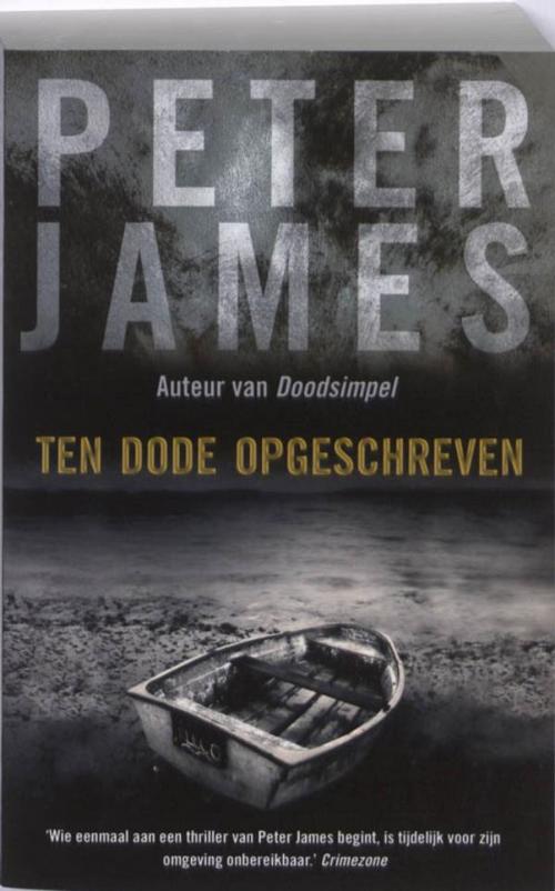 Cover of the book Ten dode opgeschreven by Peter James, VBK Media