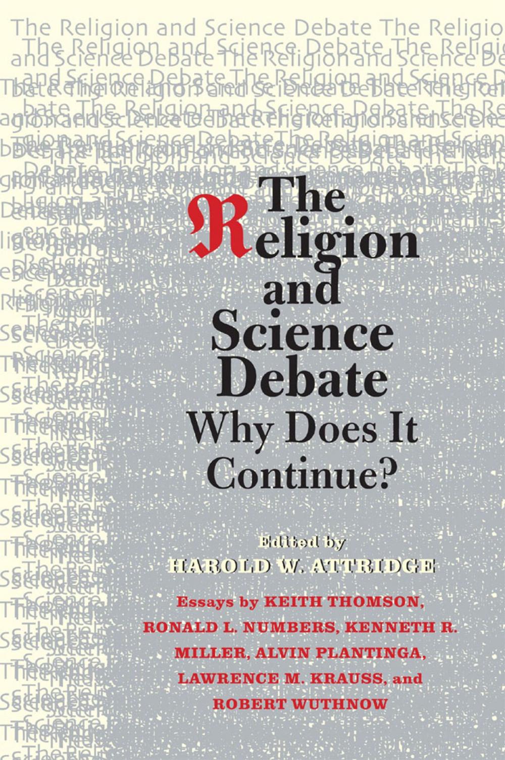 Big bigCover of The Religion and Science Debate