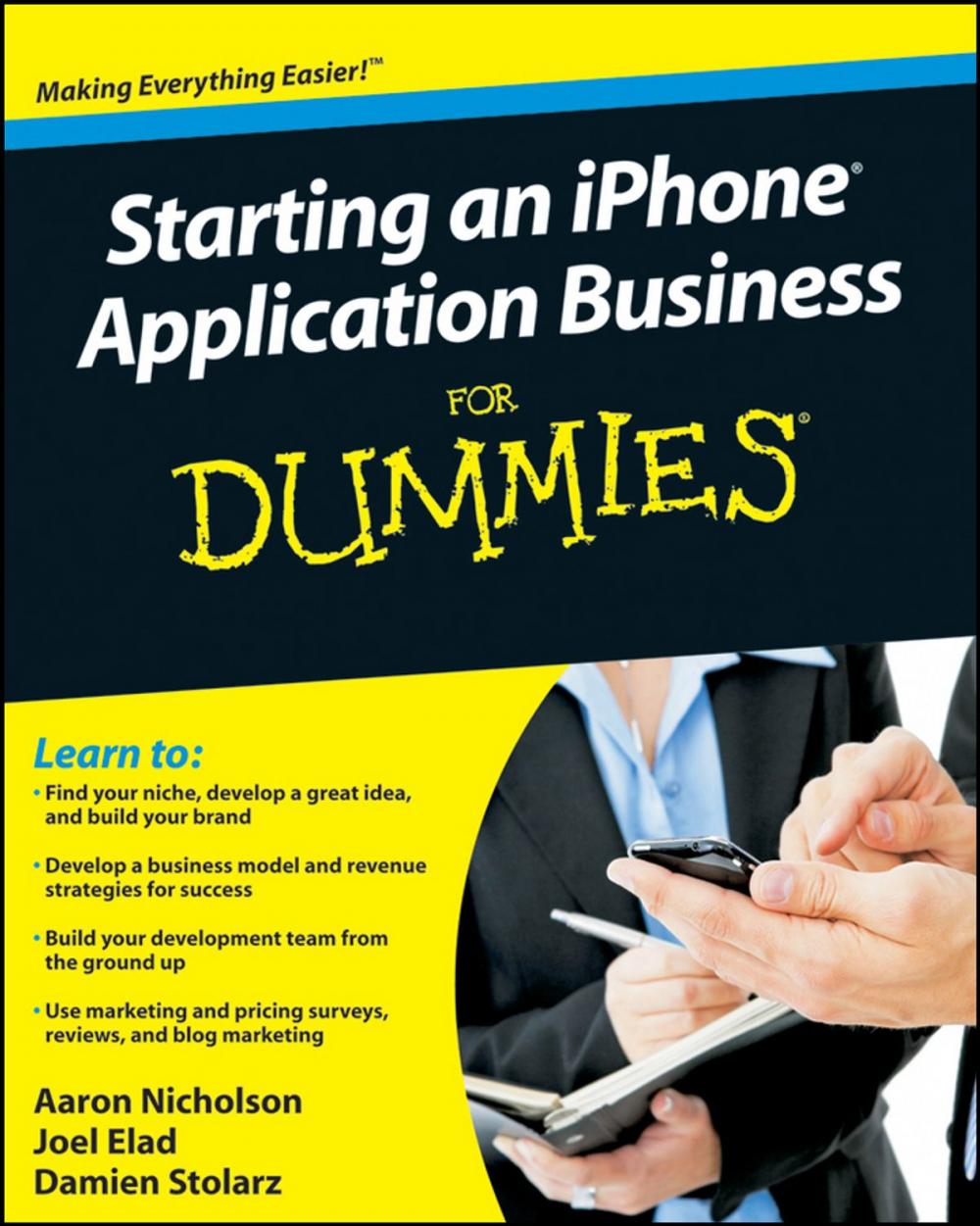 Big bigCover of Starting an iPhone Application Business For Dummies