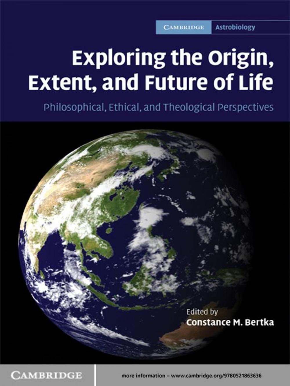 Big bigCover of Exploring the Origin, Extent, and Future of Life