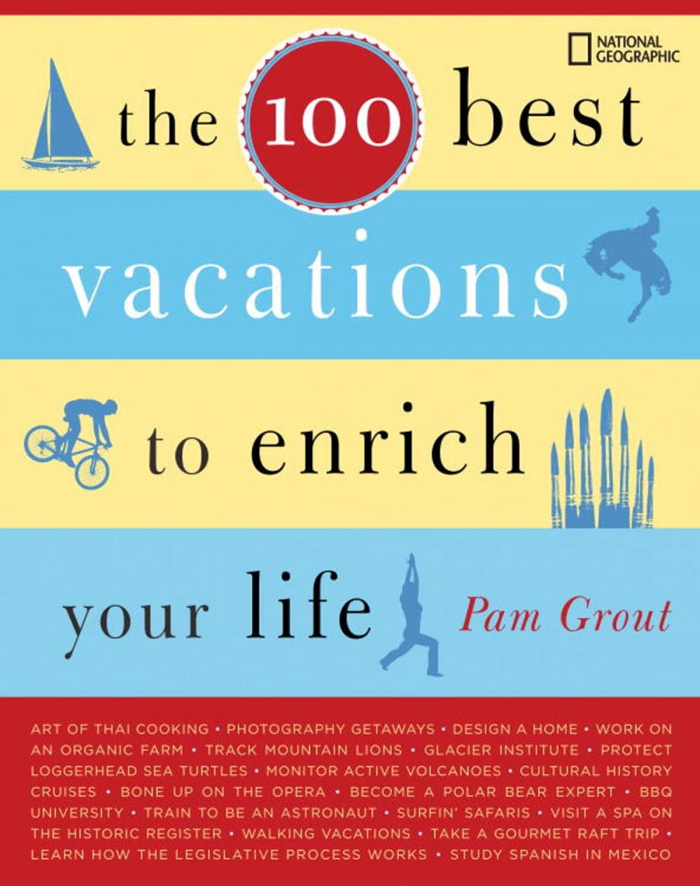 Big bigCover of The 100 Best Vacations to Enrich Your Life