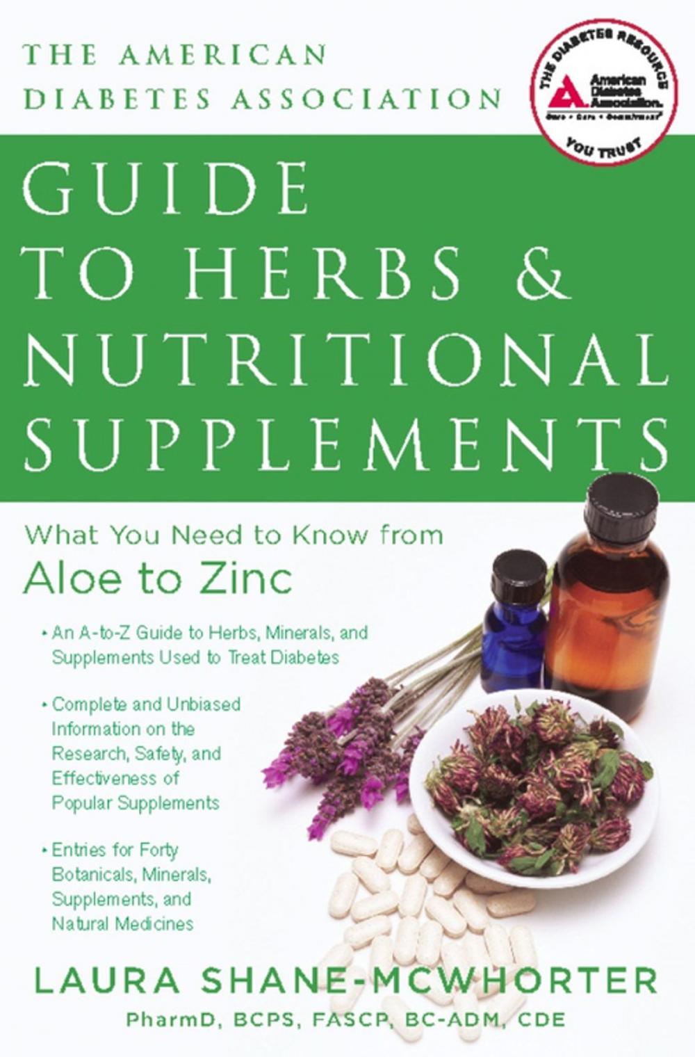 Big bigCover of American Diabetes Association Guide to Herbs and Nutritional Supplements