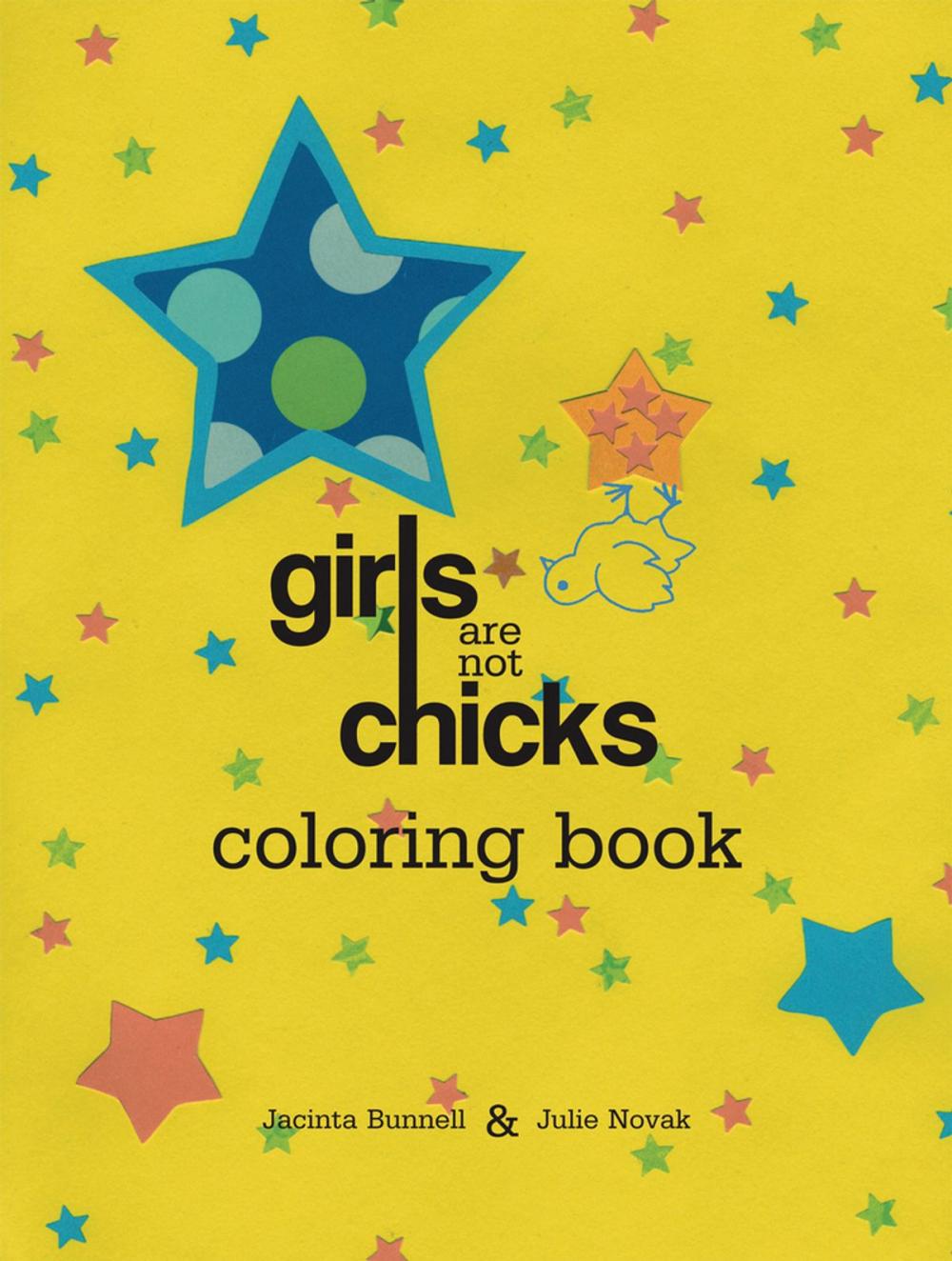 Big bigCover of Girls Are Not Chicks Coloring Book