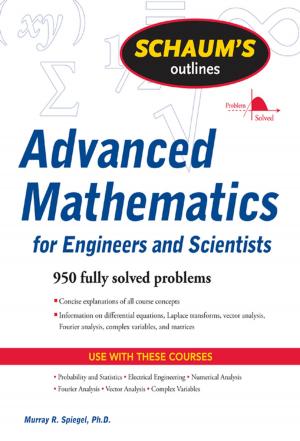 Cover of the book Schaum's Outline of Advanced Mathematics for Engineers and Scientists by F. Robert Jacobs, William Lee Berry, D Clay Whybark, Thomas E Vollmann