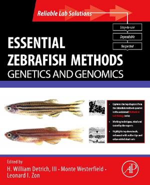 Cover of the book Essential Zebrafish Methods: Genetics and Genomics by Alireza Bahadori