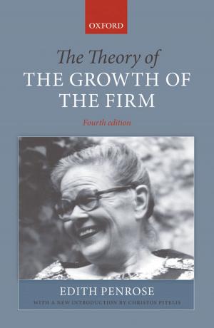Book cover of The Theory of the Growth of the Firm